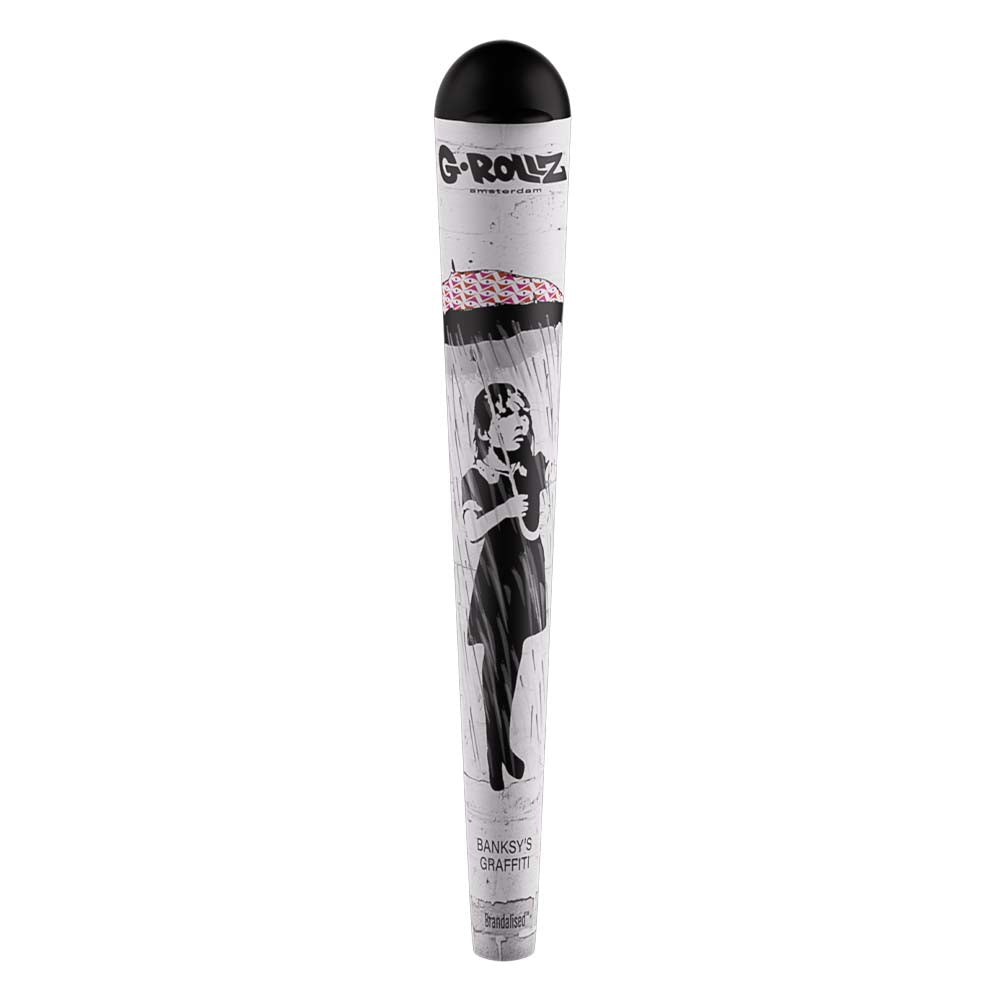 G-ROLLZ | G-Tube 'Banksy‘ Joint Aufbewahrung, Cone Holder Umbrella Girl Edition
