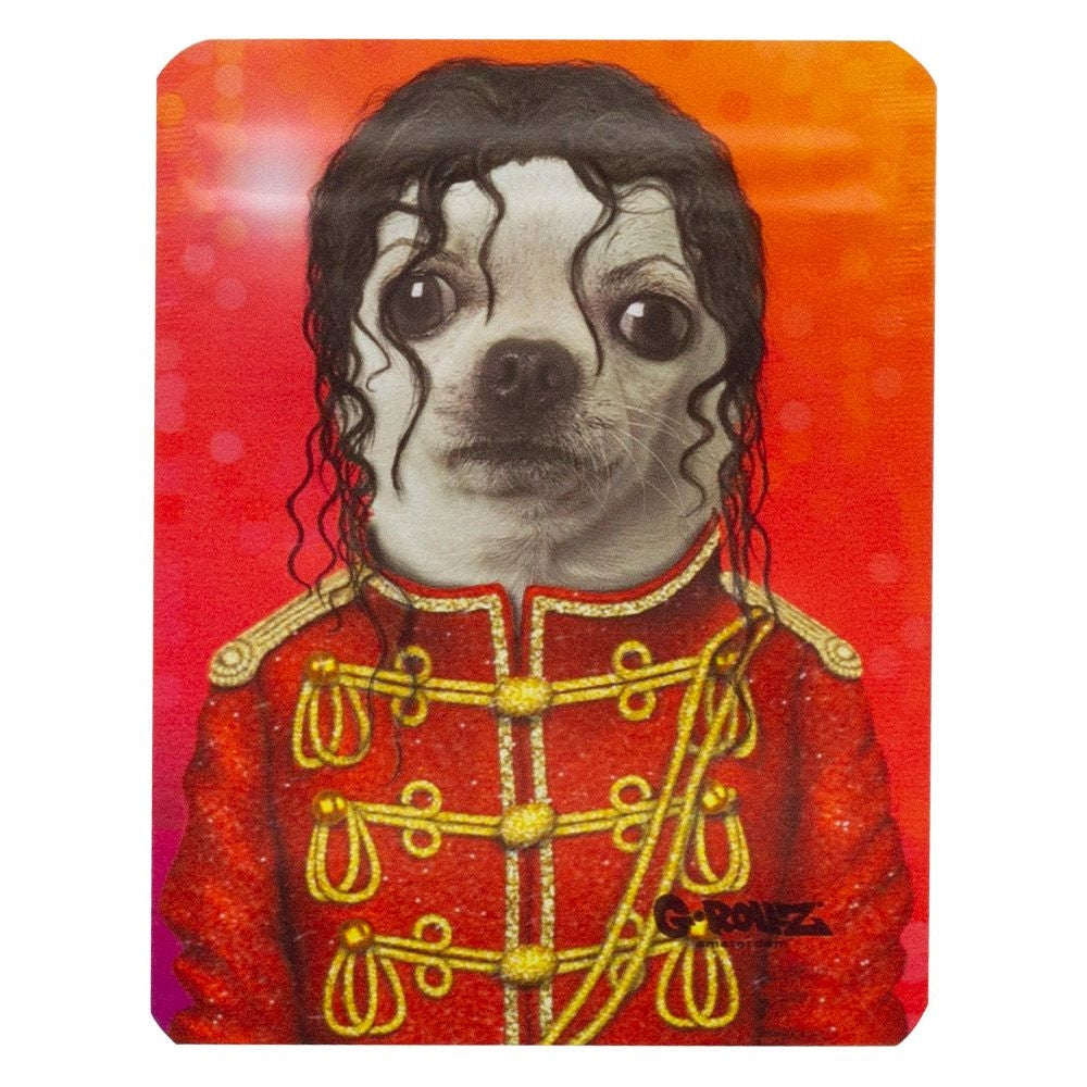 King of Pop 100x125 Smell Proof Bag