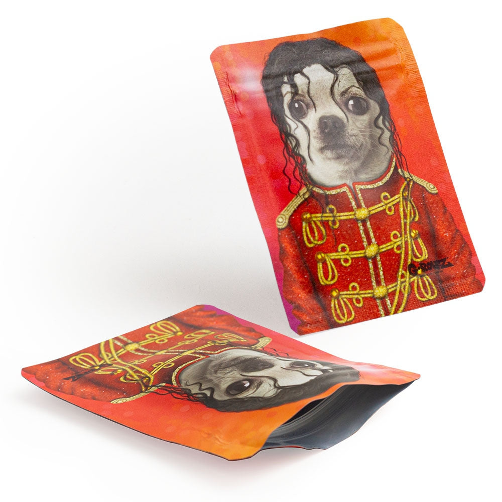 King of Pop 100x125 Smell Proof Bag